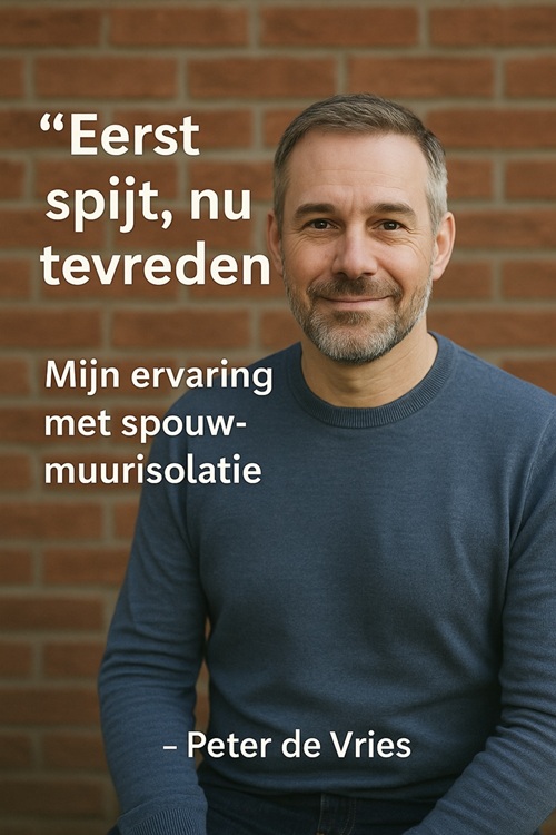 Spijt spouwmuurisolatie