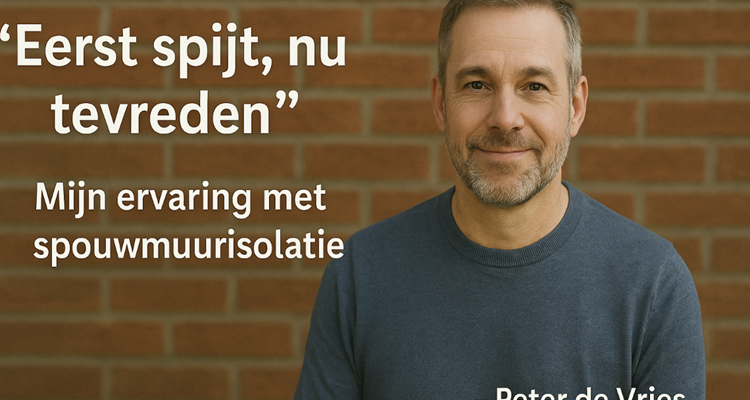 Spijt van spouw muren isoleren